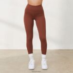 365 tweede huid legging vrouwen chocolade Lounge kleding 008ZJ890 - Image 3