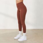 365 tweede huid legging vrouwen chocolade Lounge kleding 008ZJ890 - Image 6