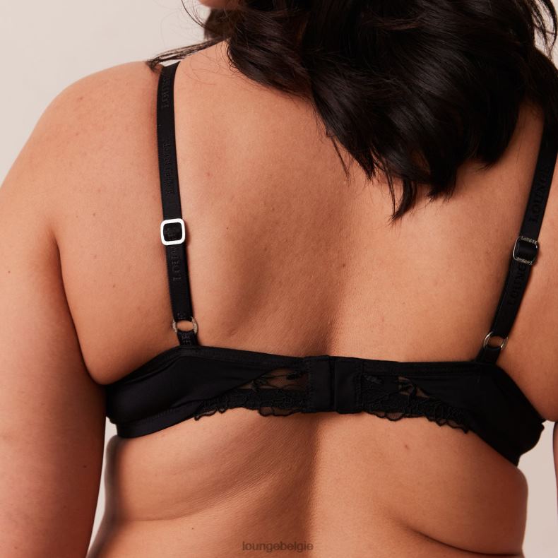 anti-zwaartekracht push-up bh en string/slip set vrouwen zwart Lounge ondergoed 008ZJ70 - Image 17