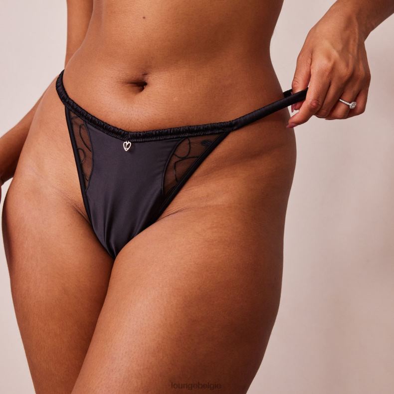 Cherish balconnet bh en g-string set vrouwen zwart Lounge ondergoed 008ZJ142 - Image 9
