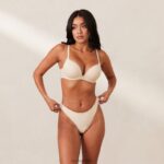 Comfort push-up T-shirt bh en stringset vrouwen latte Lounge ondergoed 008ZJ162 - Image 3