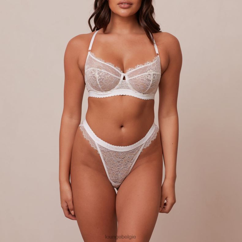 Desire balconette bh & string/slip set vrouwen wit Lounge ondergoed 008ZJ29 - Image 11