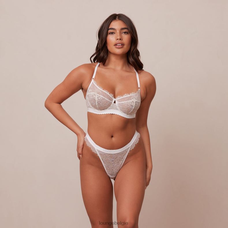 Desire balconette bh & string/slip set vrouwen wit Lounge ondergoed 008ZJ29 - Image 9