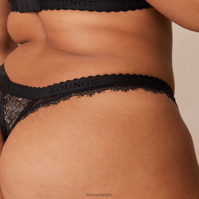 Desire balconette bh & string/slip set vrouwen zwart Lounge ondergoed 008ZJ22 - Image 22