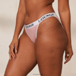 driehoekige slip van bamboe vrouwen roze Lounge ondergoed 008ZJ428 - Image 4