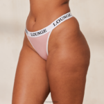 driehoekige string van bamboe vrouwen roze Lounge ondergoed 008ZJ420 - Image 4