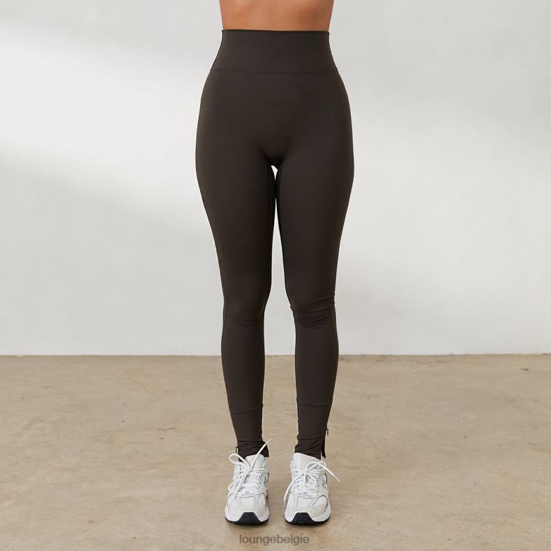 Enkellegging met rits x jess hunt vrouwen zwart gewassen Lounge kleding 008ZJ804 - Image 6
