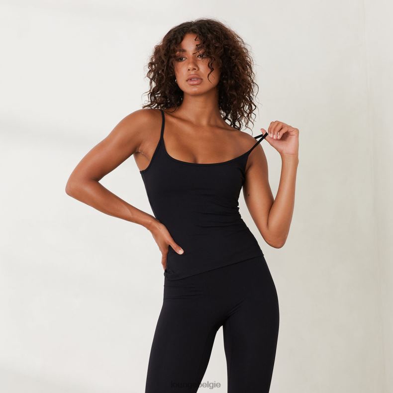 essentieel_cami_topje_vrouwen_zwart_lounge_kleding_008zj824.jpg essentieel cami-topje vrouwen zwart Lounge kleding 008ZJ824 - Image 1