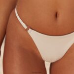 essentiële bikinistring vrouwen room Lounge badkleding 008ZJ1001 - Image 6