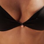 essentiële bikinitop vrouwen zwart Lounge badkleding 008ZJ1006 - Image 5