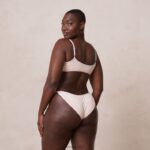 essentiële bralette en string/slip set vrouwen roze roze Lounge ondergoed 008ZJ182 - Image 12
