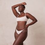 essentiële bralette en string/slip set vrouwen roze roze Lounge ondergoed 008ZJ182 - Image 16