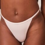 essentiële bralette en string/slip set vrouwen roze roze Lounge ondergoed 008ZJ182 - Image 20