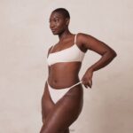 essentiële bralette en string/slip set vrouwen roze roze Lounge ondergoed 008ZJ182 - Image 3
