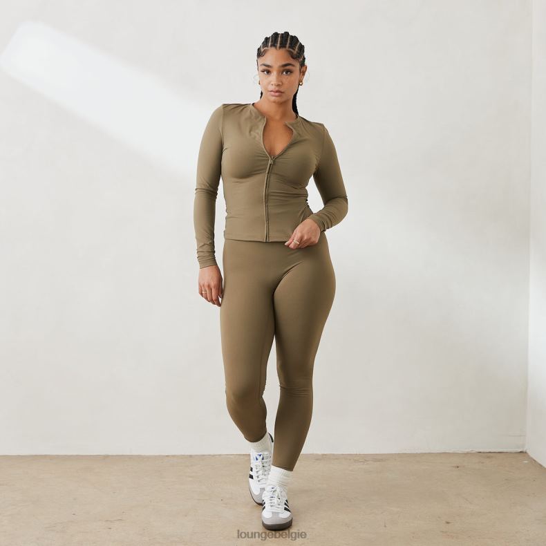 essentiele_legging_vrouwen_olijf_lounge_kleding_008zj894.jpg essentiële legging vrouwen olijf Lounge kleding 008ZJ894 - Image 1