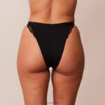 geribbelde slip vrouwen zwart Lounge ondergoed 008ZJ586 - Image 2