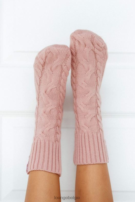 gezellige_gebreide_sokken_vrouwen_roze_lounge_kleding_008zj938.jpg gezellige gebreide sokken vrouwen roze Lounge kleding 008ZJ938 - Image 1