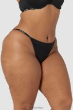gladde klassieke slip vrouwen zwart Lounge ondergoed 008ZJ562 - Image 3