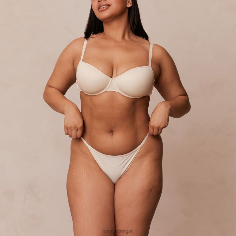 je dagelijkse T-shirt-bh en string/slip-set vrouwen latte Lounge ondergoed 008ZJ130 - Image 14