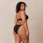 lichte set met diepuitgesneden T-shirt-bh en string/slip zonder beugel vrouwen zwart Lounge ondergoed 008ZJ226 - Image 12