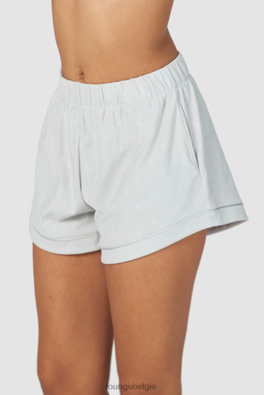 luxe pyjamashort met reliëf vrouwen vorst Lounge kleding 008ZJ957 - Image 3