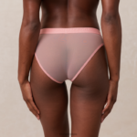 mesh slipje vrouwen roze Lounge ondergoed 008ZJ404 - Image 2
