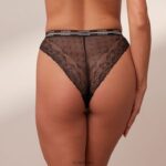 mode slips vrouwen zwart Lounge ondergoed 008ZJ289