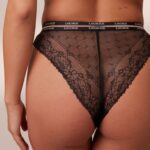 mode slips vrouwen zwart Lounge ondergoed 008ZJ289 - Image 3