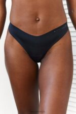 naadloze mesh brutale slip vrouwen zwart Lounge ondergoed 008ZJ757
