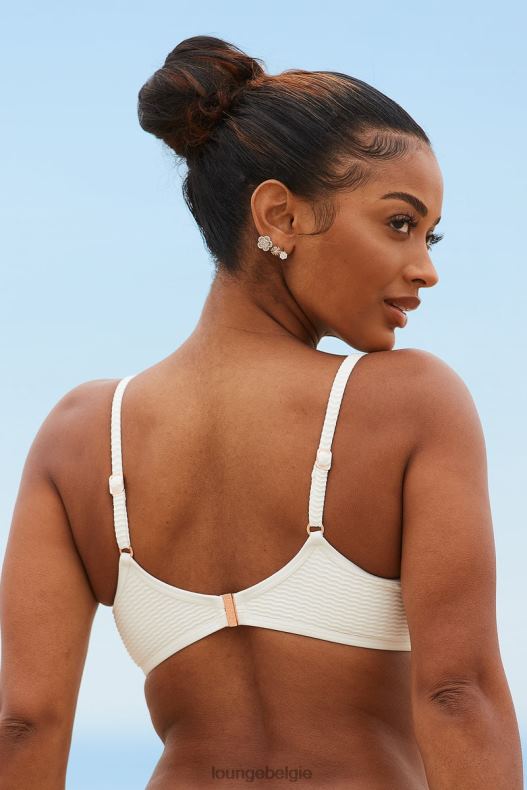 New Yorkse bikinitop met textuur vrouwen room Lounge badkleding 008ZJ976 - Image 2