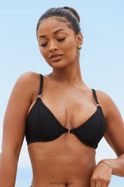 new_yorkse_bikinitop_met_textuur_vrouwen_zwart_lounge_badkleding_008zj982.jpg New Yorkse bikinitop met textuur vrouwen zwart Lounge badkleding 008ZJ982 - Image 1