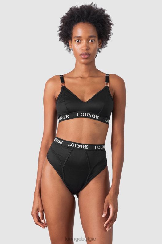 Nurture voedingsbeha en string/slip set vrouwen zwart Lounge ondergoed 008ZJ225 - Image 3