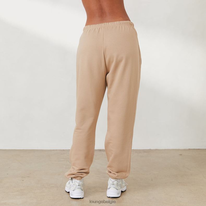 oversized joggingbroek x jess hunt vrouwen karamel Lounge kleding 008ZJ817 - Image 2
