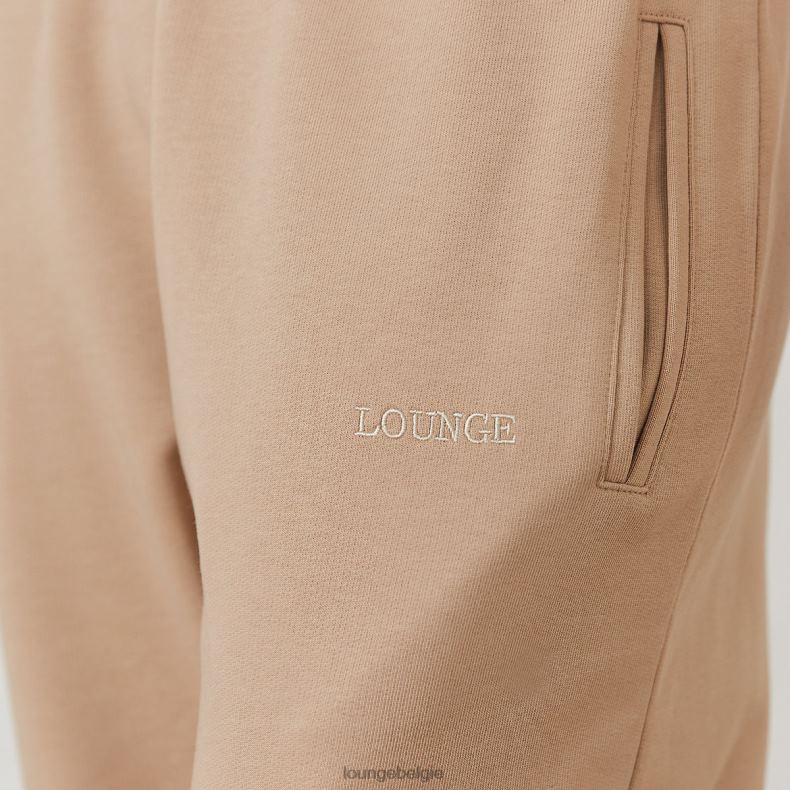 oversized joggingbroek x jess hunt vrouwen karamel Lounge kleding 008ZJ817 - Image 4