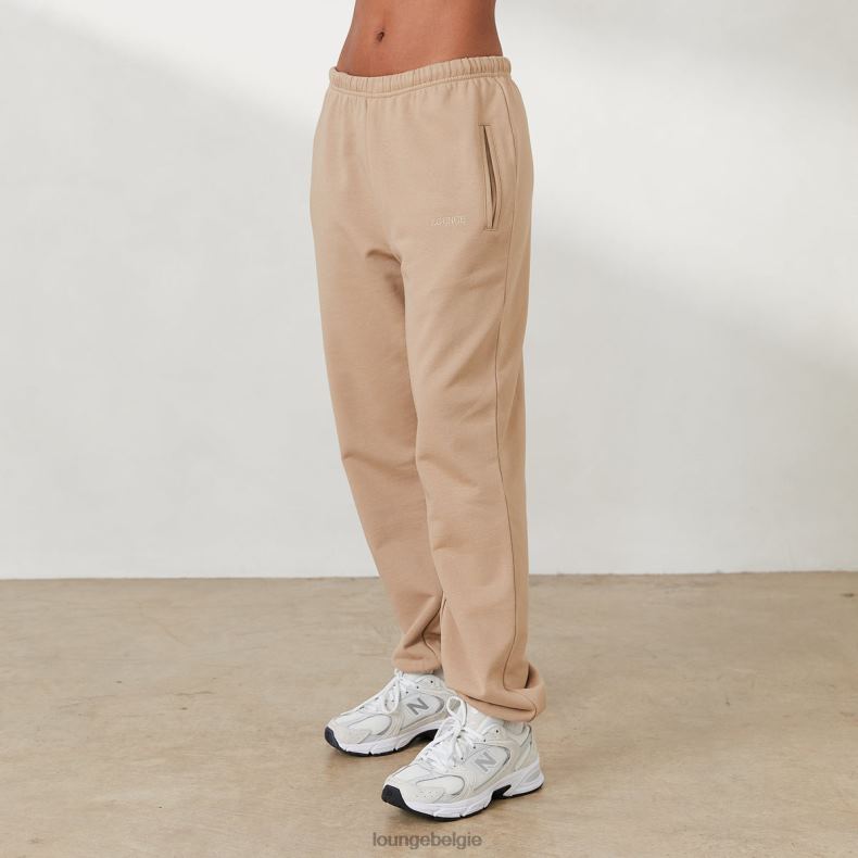 oversized joggingbroek x jess hunt vrouwen karamel Lounge kleding 008ZJ817 - Image 6