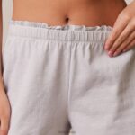 Pyjamabroek met ruches vrouwen vorst Lounge kleding 008ZJ943 - Image 4