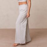 Pyjamabroek met ruches vrouwen vorst Lounge kleding 008ZJ943 - Image 5
