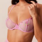 remy intimi ingesteld vrouwen lavendel roze Lounge ondergoed 008ZJ269 - Image 6