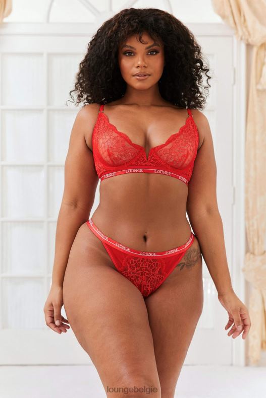 royal_balconnet_bh_string_set_vrouwen_rood_lounge_ondergoed_008zj65.jpg royal balconnet bh & string set vrouwen rood Lounge ondergoed 008ZJ65 - Image 1