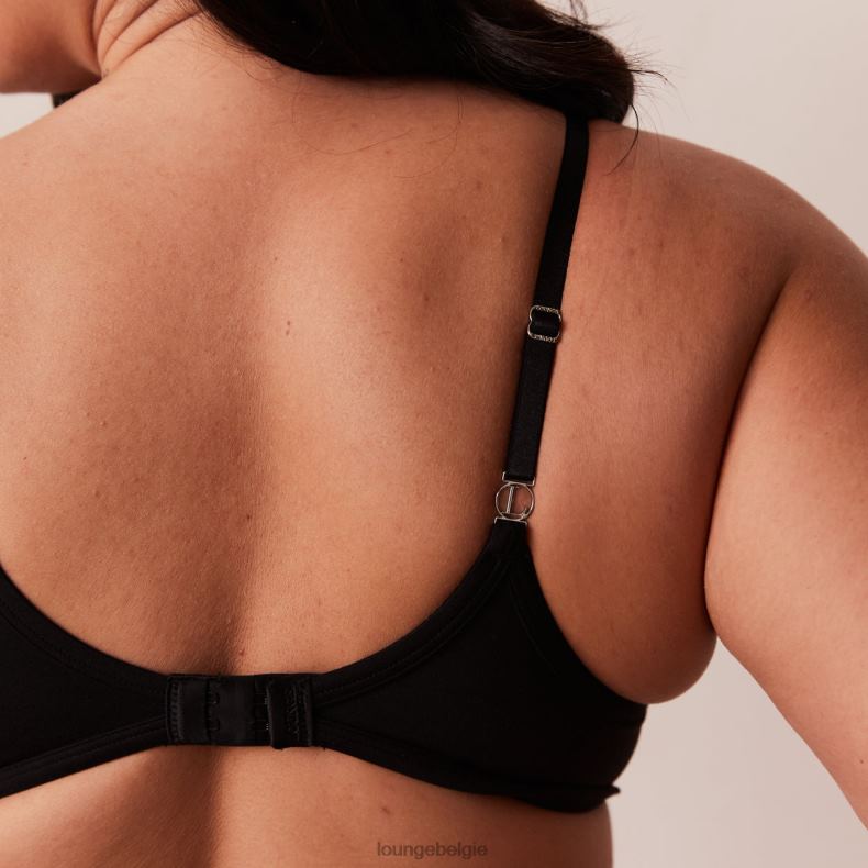 sculpt push-up T-shirt bh en g-string/slip set vrouwen zwart Lounge ondergoed 008ZJ115 - Image 12