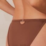 slipjes vormgeven vrouwen kastanje Lounge ondergoed 008ZJ570 - Image 3
