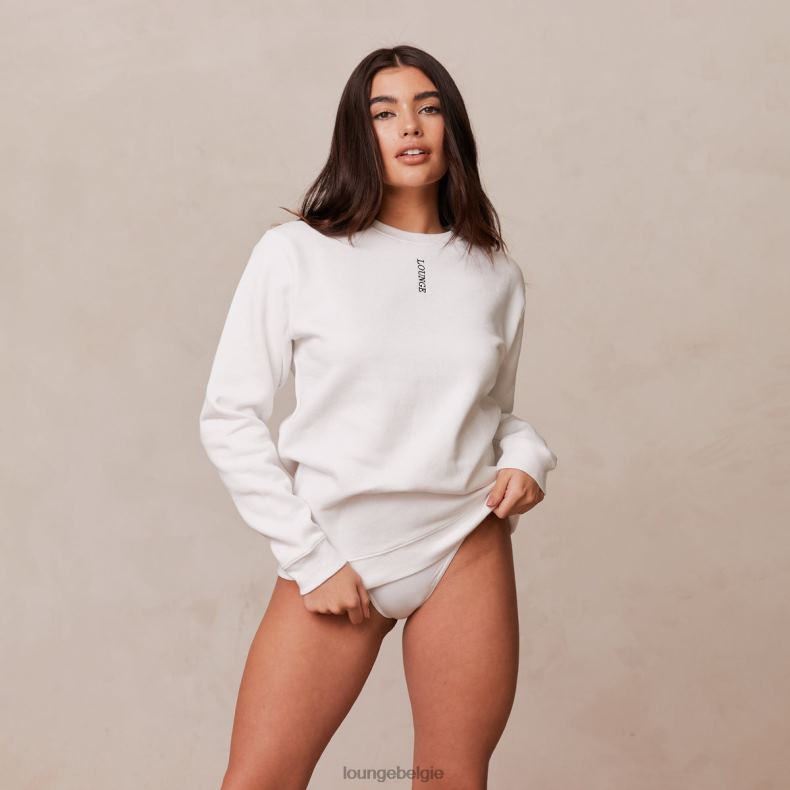 trui_met_ronde_hals_vrouwen_wit_lounge_kleding_008zj865.jpg trui met ronde hals vrouwen wit Lounge kleding 008ZJ865 - Image 1