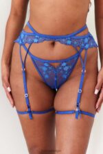 Tyra Intimi ingesteld vrouwen saffierblauw Lounge ondergoed 008ZJ326 - Image 5