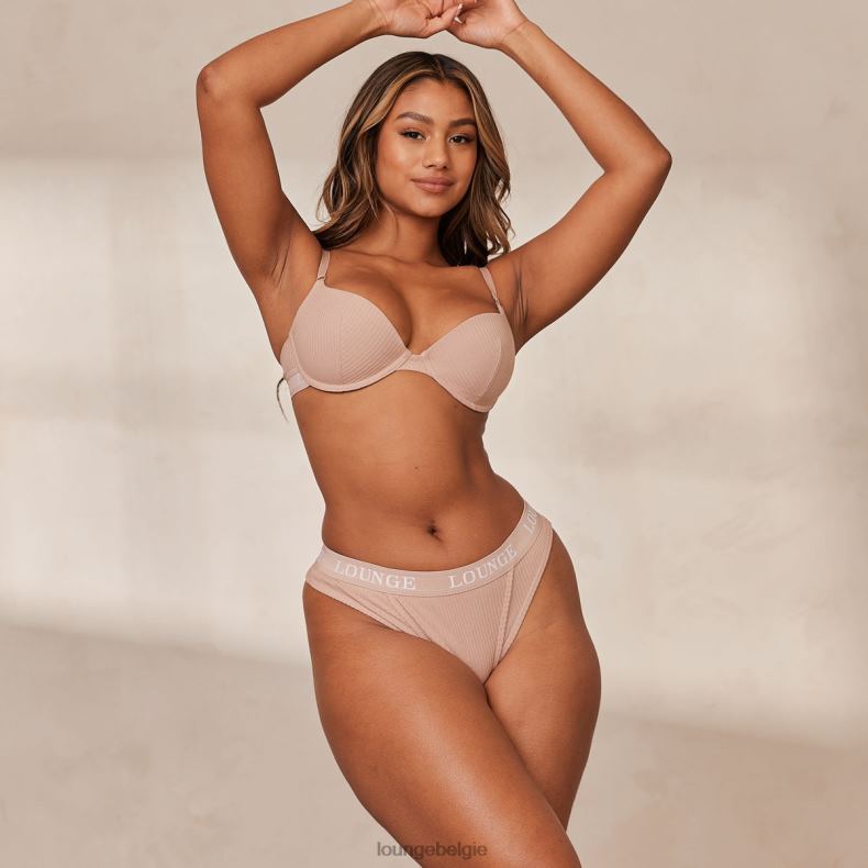 ultracomfortabele_geribbelde_t_shirt_bh_en_stringset_vrouwen_taupe_lounge_ondergoed_008zj77.jpg Ultracomfortabele geribbelde T-shirt-bh en stringset vrouwen taupe Lounge ondergoed 008ZJ77 - Image 1
