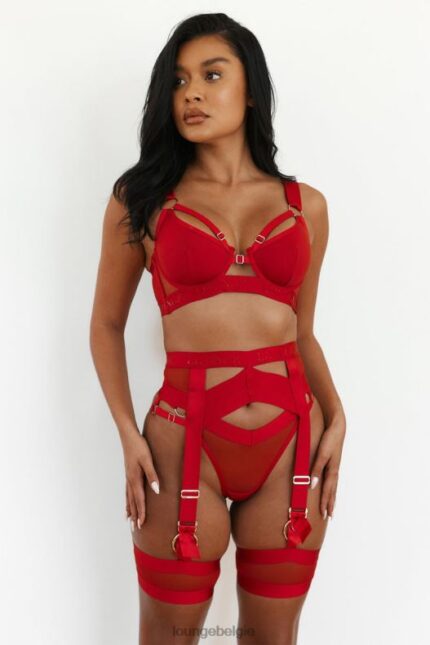 venus intimi ingesteld vrouwen rood Lounge ondergoed 008ZJ620