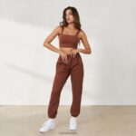 365 joggers vrouwen chocolade Lounge kleding 008ZJ906