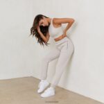 365 joggers vrouwen steen Lounge kleding 008ZJ905 - Image 4