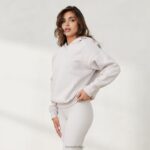 365 oversized hoodie vrouwen steen Lounge kleding 008ZJ867 - Image 6