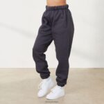365 oversized joggingbroek vrouwen kiezelsteen Lounge kleding 008ZJ901 - Image 6