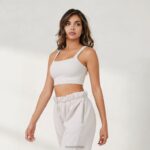 365 tweede huid tanktop vrouwen steen Lounge kleding 008ZJ856 - Image 5